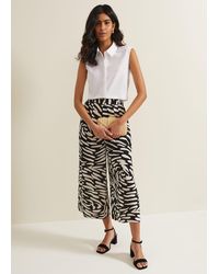 Phase Eight - Malaya Abstract Print Culottes - Lyst