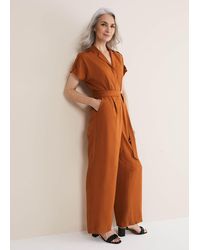 Phase Eight - 's Cora Belted Jumpsuit - Lyst