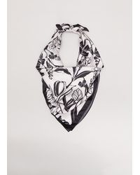 Phase Eight - Annika Floral Square Scarf - Lyst