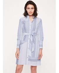 Phase Eight - Senia Patchwork Shirt Dress - Lyst