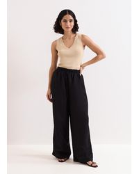 Phase Eight - Rowan Linen Blend Pull On Trousers - Lyst