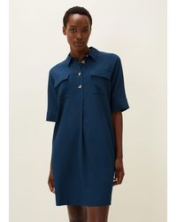 Phase Eight - Faye Textured Tunic Dress - Lyst