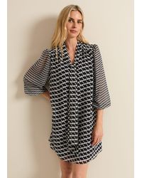 Phase Eight - Suki Geo Tunic Mini Dress - Lyst