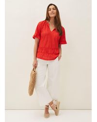 Phase Eight - 's Amy Lace Swing Top - Lyst