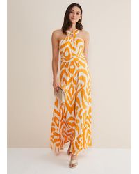 Phase Eight - Maude Printed Jersey Maxi Dress - Lyst