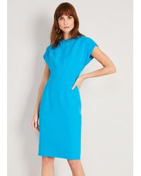 Phase Eight - Rosy Eyelet Dress - Lyst
