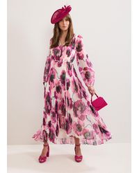 Phase Eight - Natalia Floral Maxi Dress - Lyst