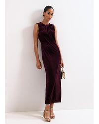 Phase Eight - Ava Velvet Twist Maxi Dress - Lyst