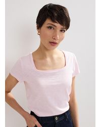 Phase Eight - Bella Square Neck Top - Lyst