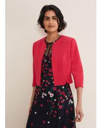 Phase Eight - Cara Textured Jacket - Lyst