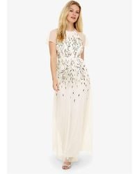 Phase Eight - 's Colette Embroidered Maxi Dress - Lyst