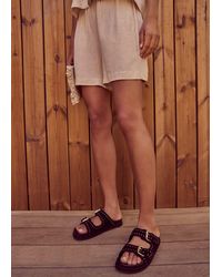 Phase Eight - Double Buckle Sandal - Lyst