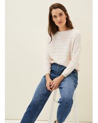 Phase Eight - Cida Zebra Jaquard Jumper - Lyst