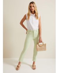 Phase Eight - Lindsey Cropped Straight Leg Jeans - Lyst