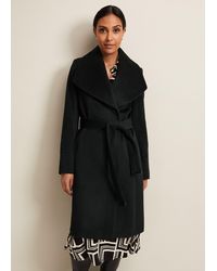 Phase Eight - Petite Nicci Belted Wool Coat - Lyst
