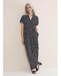 Phase Eight - 's Paige Abstract Print Wide Leg Jumpsuit - Lyst
