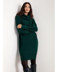 Phase Eight - Dahlie Knitted Chunky Jumper Dress - Lyst