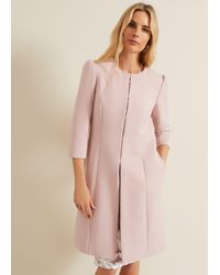 Phase Eight - Venita Bow Long Jacket - Lyst