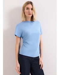 Phase Eight - Faye Pleat Detail T-Shirt - Lyst