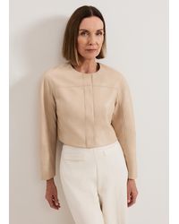 Phase Eight - Sylvia Pu Cropped Jacket - Lyst