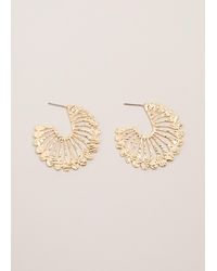 Phase Eight - Sunray Hoop Earrings - Lyst