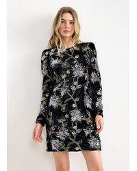 Phase Eight - Destiny Sequin Floral Mini Dress - Lyst