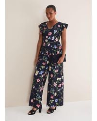 Phase Eight - Kallie Floral Wide Leg Jumpsuit - Lyst