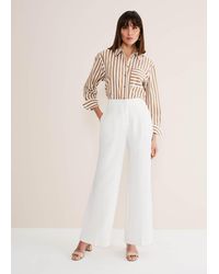 Phase Eight - Bianca Wide Leg Suit Trousers - Lyst