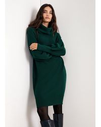 Phase Eight - Dahlie Knitted Chunky Jumper Dress - Lyst