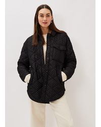 Phase Eight - 's Lola Quilted Polka Dot Coat - Lyst