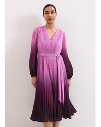 Phase Eight - Petite Mira Ombre Midi Dress - Lyst