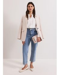 Phase Eight - Lexi Crop Straight Jean - Lyst