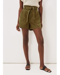 Phase Eight - Pollie Denim Cargo Shorts - Lyst
