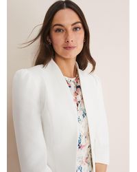 Phase Eight - Isabella Bow Jacket - Lyst