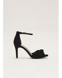 Phase Eight - Suede Knotted Sandal - Lyst