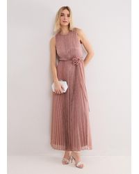 Phase Eight - Simara Sleeveless Pleated Maxi Dress - Lyst