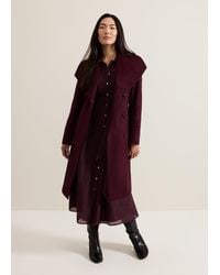 Phase Eight - Nicci Belted Wool Coat - Lyst