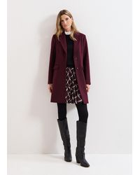 Phase Eight - Lydia Wool Coat - Lyst