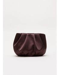 Phase Eight - Satin Cloud Clutch Bag - Lyst