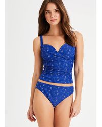 Phase Eight - Brenda Floral Print Tankini Top - Lyst