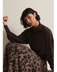 Phase Eight - Annalise Shimmer Batwing Jumper - Lyst