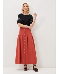 Phase Eight - 's Alessia Linen Maxi Skirt - Lyst