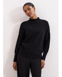 Phase Eight - Steph Stud Jumper - Lyst