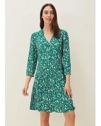 Phase Eight - Penele Abstract Print Dress - Lyst
