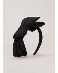 Phase Eight - Silk Bow Headband - Lyst