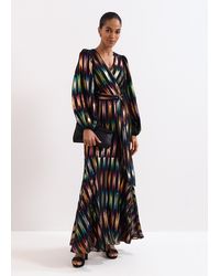 Phase Eight - Ellia Shimmer Maxi Dress - Lyst