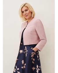 Phase Eight - Maya Cropped Occasion Jacket - Lyst