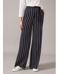 Phase Eight - Lucas Stripe Full Length Trouser - Lyst