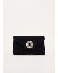 Phase Eight - Square Sparkle Clutch Bag - Lyst
