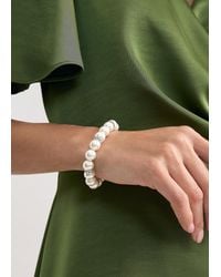 Phase Eight - Sparkle And Pearl Stretch Bracelet - Lyst